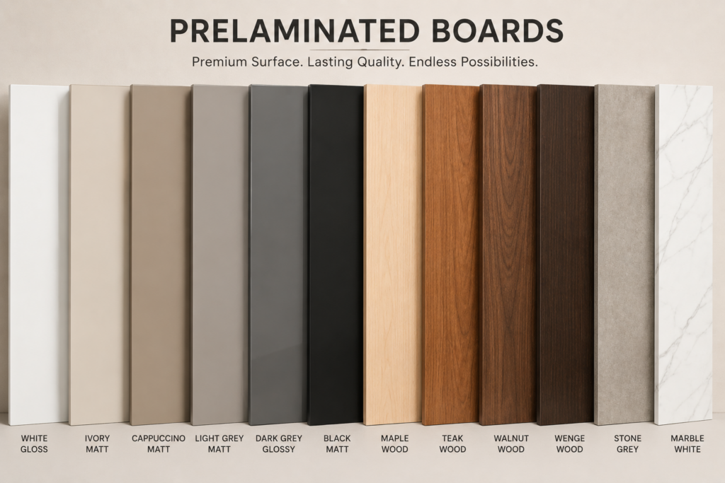 prelaminated